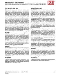 IS61VPS51236A-250B3I Datasheet Page 23