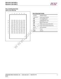 IS61WV12816BLL-12TLI Datasheet Page 3