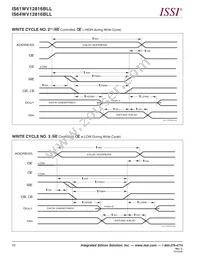 IS61WV12816BLL-12TLI Datasheet Page 10