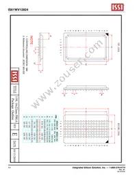 IS61WV12824-8BL Datasheet Page 14