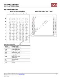 IS61WV204816ALL-10TLI Datasheet Page 2