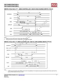 IS61WV204816ALL-10TLI Datasheet Page 11