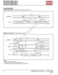 IS61WV51232BLL-10BLI Datasheet Page 10