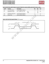 IS61WV51232BLL-10BLI Datasheet Page 16