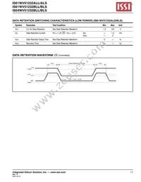 IS61WV51232BLL-10BLI Datasheet Page 17