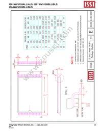 IS61WV5128BLS-25TLI-TR Datasheet Page 23