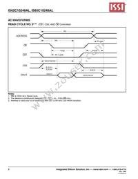 IS62C10248AL-55TLI Datasheet Page 8