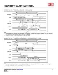 IS62C25616EL-45TLI Datasheet Page 9