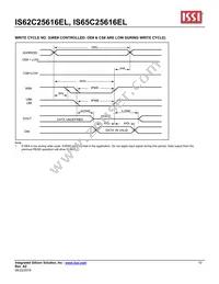 IS62C25616EL-45TLI Datasheet Page 10