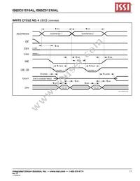 IS62C51216AL-55TLI-TR Datasheet Page 11
