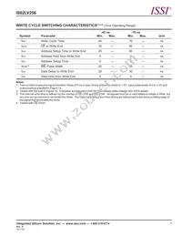IS62LV256-70UI-TR Datasheet Page 7