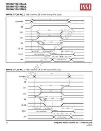 IS62WV102416BLL-25MI-TR Datasheet Page 12