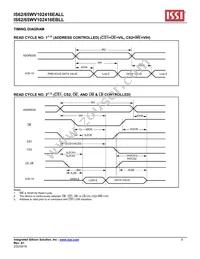 IS62WV102416EALL-55BLI Datasheet Page 9