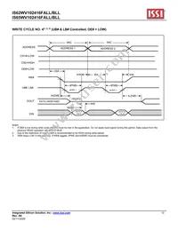 IS62WV102416FBLL-45BLI Datasheet Page 12