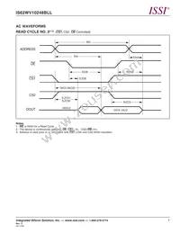 IS62WV10248BLL-55BI-TR Datasheet Page 7