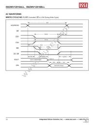 IS62WV12816ALL-70BLI Datasheet Page 12