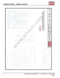 IS62WV12816ALL-70BLI Datasheet Page 16