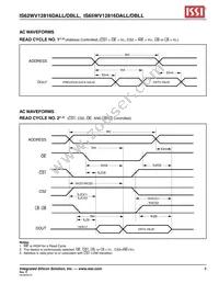 IS62WV12816DBLL-45TLI-TR Datasheet Page 9