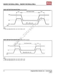 IS62WV12816DBLL-45TLI-TR Datasheet Page 16