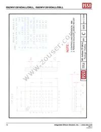 IS62WV12816DBLL-45TLI-TR Datasheet Page 18