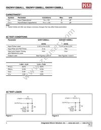 IS62WV1288BLL-55TI-TR Datasheet Page 4