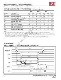 IS62WV2568DBLL-45HLI-TR Datasheet Page 8