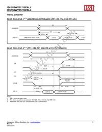 IS62WV51216EALL-55BLI Datasheet Page 9