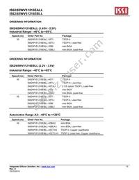 IS62WV51216EALL-55BLI Datasheet Page 15