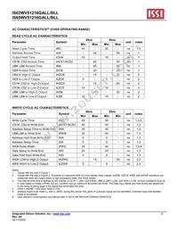 IS62WV51216GBLL-45TLI Datasheet Page 8