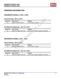 IS62WV51216GBLL-45TLI Datasheet Page 15