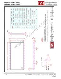 IS62WV5128DBLL-45BI-TR Datasheet Page 16