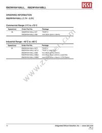 IS62WV6416ALL-55BI-TR Datasheet Page 14