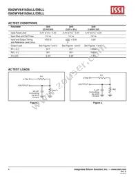 IS62WV6416DBLL-45TLI-TR Datasheet Page 4