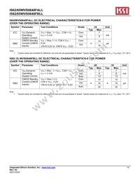 IS62WVS0648FBLL-20NLI Datasheet Page 18