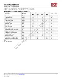 IS62WVS0648FBLL-20NLI Datasheet Page 19