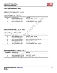 IS62WVS0648FBLL-20NLI Datasheet Page 22