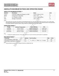 IS62WVS2568FBLL-20NLI Datasheet Page 15