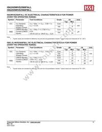 IS62WVS2568FBLL-20NLI Datasheet Page 18