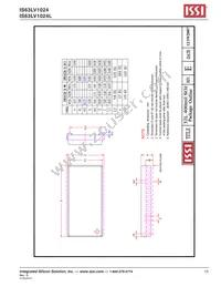 IS63LV1024L-12J-TR Datasheet Page 13