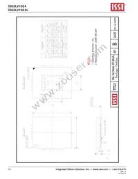 IS63LV1024L-12J-TR Datasheet Page 16