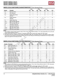 IS63WV1288DBLL-10KLI Datasheet Page 10