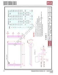 IS63WV1288DBLL-10KLI Datasheet Page 16