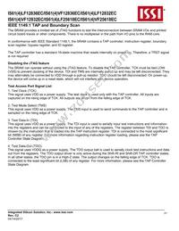 IS64LF12836EC-7.5B3LA3 Datasheet Page 21