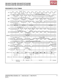 IS64LF204818B-7.5TQLA3 Datasheet Page 17