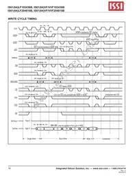 IS64LF204818B-7.5TQLA3 Datasheet Page 18