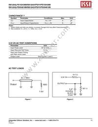 IS64LPS102436B-166B2LA3-TR Datasheet Page 15