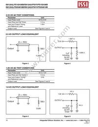 IS64LPS102436B-166B2LA3-TR Datasheet Page 16