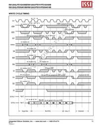 IS64LPS102436B-166B2LA3-TR Datasheet Page 19