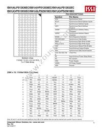 IS64LPS12832EC-200TQLA3 Datasheet Page 8