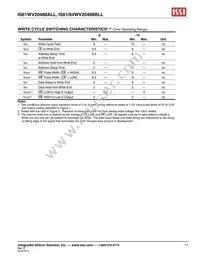 IS64WV20488BLL-10CTLA3 Datasheet Page 11